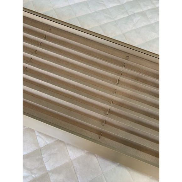 UNITED SHADE 38’’ W X 17’’ H 1" PLEAT SAHARA COLOR RV PLEATED SHADES NEW 😀 - Picture 3 of 14